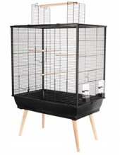Linnupuur ZOLUX Neo Jili H80, must, 78 x 81 x 48 cm