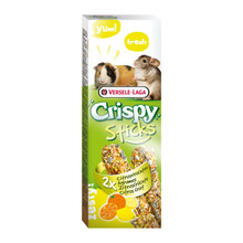 Versele Laga Crispy Sticks maius puuviljadega merisigadele ja tšintšiljadele, 110 g