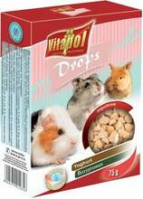 Maiustus närilistele Vitapol Drops jogurtiga, 75 g