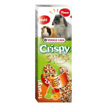 Crispy Sticks maius küülikutele ja merisigadele puuviljadega, 2 tk