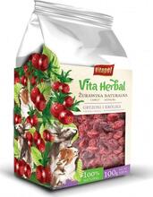 Maiustus närilistele Vitapol Vita Herbal, naturaalsed jõhvikad, 30 g
