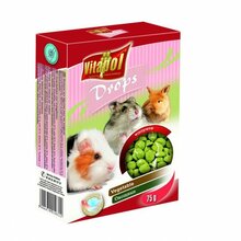 Maiustus närilistele Vitapol Drops köögiviljadega, 75 g