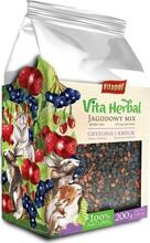 Näriliste toit Vitapol Vita Herbal mustikasegu, 200 g