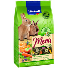 Toit küülikutele Vitakraft Menu, 1 kg