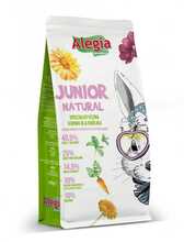 Küülikute toit ALEGIA Junior Natural, 650 g