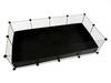 C&C modulaarne puur 4x2, 145 x 75 cm, must