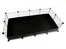 C&C modulaarne puur 4x2, 145 x 75 cm, must