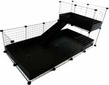Moodulpuur närilistele C&C Modular Cage, 145 x 75 x 75 cm, must