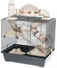 Puur hamstrile Inter-Zoo Rocky + Terrace, 29 x 42 x 55 cm, beež