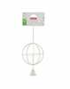 Metallist heina pall Zolux Hanging Ball, diameeter 10 cm, helepruun