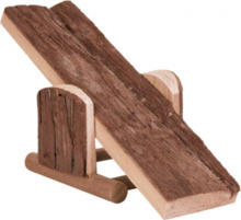 Mänguasi närilistele Trixie Natural Living Seesaw, puidust, 22 x 7 x 8 cm