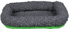 Voodi merisigadele Trixie Cuddly, 30 x 22 cm, hall/roheline