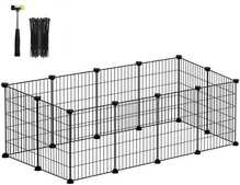 Aedik väikeloomadele Songmics, 123 x 63 x 41 cm, must