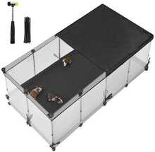 Väikelooma aedik Kodustaar LPC015W01, 144 x 74 x 57 cm, pilvevalge
