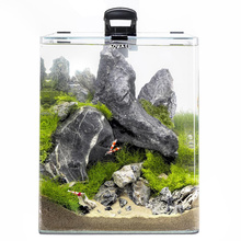 Akvaarium Aquael OptiBent 30L, must, koos varustusega