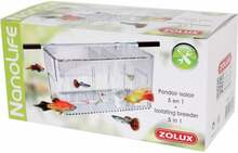 Kalade inkubaator Zolux NanoLife Isolating Breeder, läbipaistev, 20,5 cm