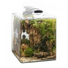 Akvaarium Aquael Optibent, valge, varustusega, 70 L