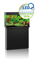 Akvaarium JUWEL LED Rio 125, must, 125 l, 81x36x50 cm