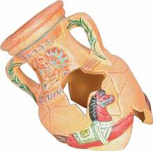 Akvaariumi dekoratsioon Zolux Amphora Fragment, pruun, 13,5 cm