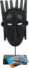 Akvaariumi dekoratsioon Zolux Africa Mask Man, 352212, 9,4 cm, L, must