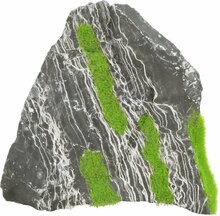 Akvaariumi dekoratsioon Zolux Kipouss Two Colors Stone, M, roheline/hall