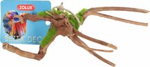 Akvaariumi dekoratsioon Zolux Ki Pouss Spider Root, S, 31 cm, pruun/roheline, 0.05 kg