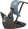 Akvaariumi dekoratsioon Zolux Ship, 355650, 17 cm, sinine/pruun
