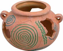 Akvaariumi dekoratsioon Zolux Ceramic Etruscan, pruun, 15 cm