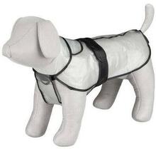 Vihmamantel koertele Trixie Tarbes TX-3006, L, 55 cm, läbipaistev/must
