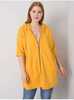 Kollane lukuga naiste dressipluus Relevance RV-BL-6863.59P, tume