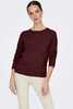 Kampsun Only Rica 15204279, XL, kirsipunane