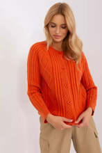 Kardigan Wool Fashion AT-SW-2346-2,99P, oranž