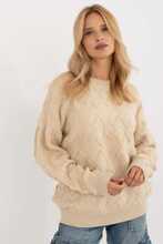 Kampsun Wool Fashion Italia AT, heledbeež