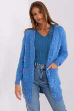 Naiste kampsun Wool Fashion AT-SW-234502.38X, sinine