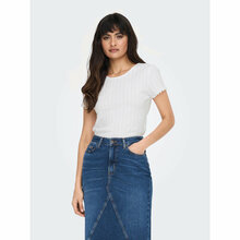 T-särk Only Carlotta 15256154, XS, valge, tight fit