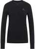 Naiste meriinovillane särk Odlo BL TOP crew neck l/s MERINO 260, M, must
