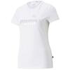 T-särk naistele Puma ESS Metallic Logo Tee 848303 02, S, valge