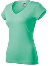 T-särk naistele Malfini Fit W MLI-16295, XS, V-kaelus