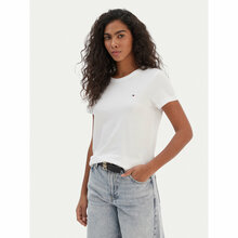 T-särk naistele Tommy Hilfiger WW0WW22043, S, valge