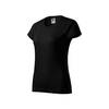 T-särk naistele Basic, 2XL, must