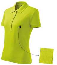 Polo särk naistele Malfini Cotton W MLI-21362, 2XL, laimiroheline