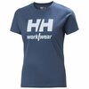 T-särk naistele Helly Hansen W Classic Logo T-Shirt, 2XL, tumesinine