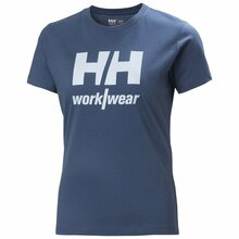 T-särk naistele Helly Hansen W Classic Logo T-Shirt, 2XL, tumesinine