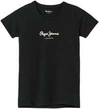 T-särk naistele Pepe Jeans New Virginia PL505202, slim fit, must