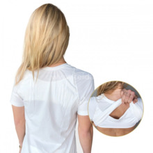 Laikakorrektsiooniga t-särk naistele Swedish Posture, L, valge