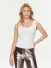 T-särk Guess W3YP68 KA0H1, valge, slim fit