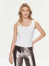 T-särk Guess W3YP68 KA0H1, valge, slim fit