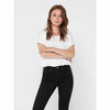 T-särk Only Moster 15106662, M, valge, loose fit