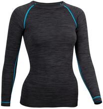 Termopluus naistele AVENTO 0771, 38, must/aqua