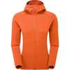 Džemper Montane Fem Protium Hoodie, XS, oranž